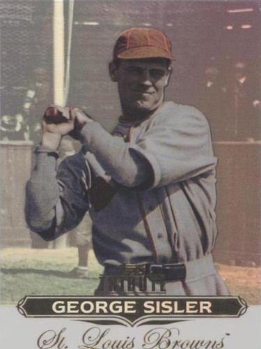 2011 Topps Tribute - George Sisler #60