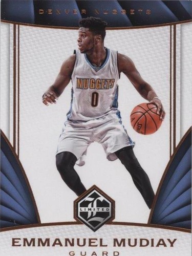 2016-17 Panini Limited - Emmanuel Mudiay #20