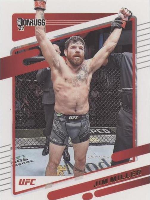2022 Donruss UFC - Jim Miller #141