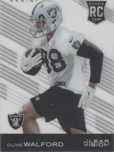 2015 Panini Clear Vision Clive Walford #142