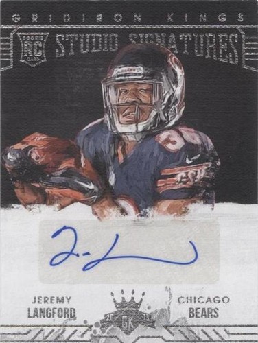 2015 Panini Gridiron Kings Jeremy Langford #RSS-JL