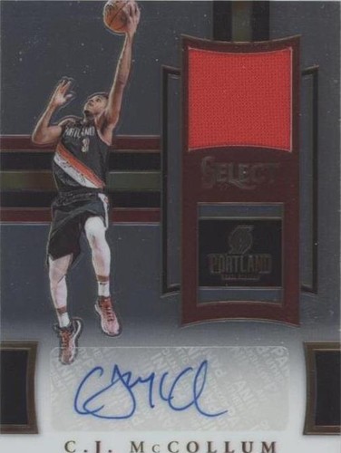 2017-18 Panini Select - C.J. McCollum #AM-CJM