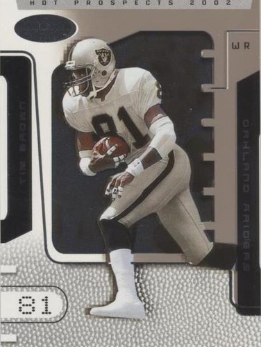 2002 Fleer Hot Prospects Tim Brown #46