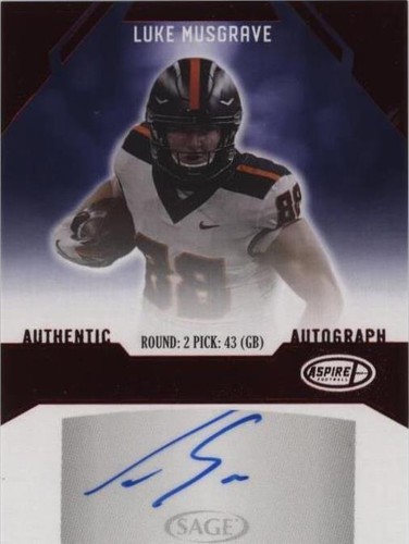 2023 Sage Aspire Luke Musgrave #ASP-LM