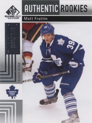 2011-12 SP Game Used Edition - Matt Frattin #131