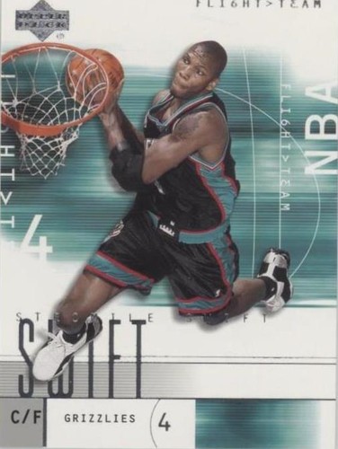 2001-02 Upper Deck Flight Team - Stromile Swift #37
