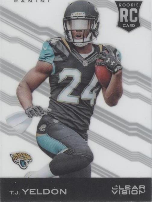 2015 Panini Clear Vision T. J. Yeldon #111