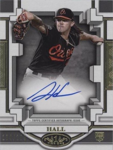 2023 Topps Tier One - DL Hall #BOA-DH2
