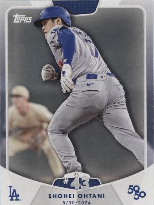 大谷翔平 Topps 2024 Shohei Ohtani 50/50 ボックス 2024 Topps 50/50: Shohei Ohtani - Shohei Ohtani #85 for sale