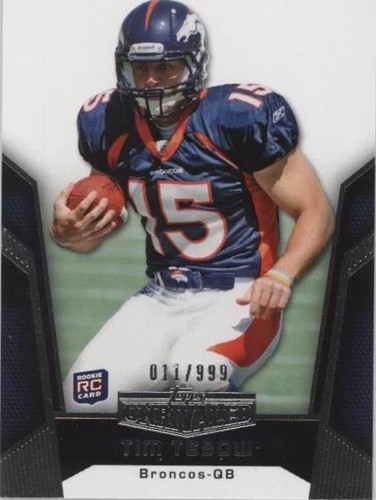 2010 Topps Unrivaled Tim Tebow #136