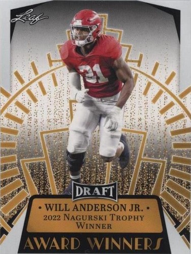 2023 Leaf Draft Will Anderson #17