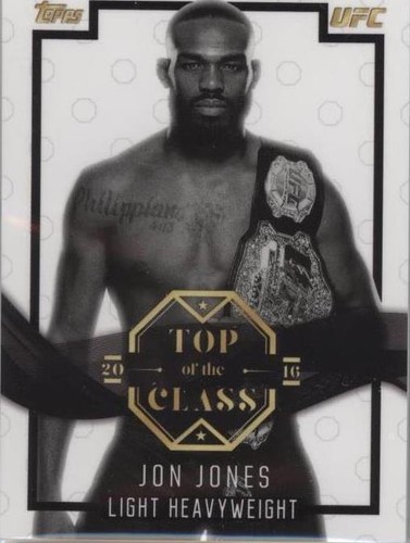 2016 Topps UFC Top of the Class - Jon Jones #TOC-20