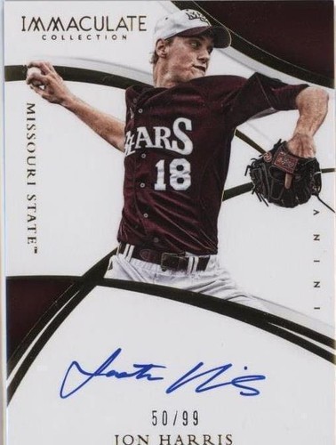 2015 Panini Immaculate Collection Collegiate - Jon Harris #JH
