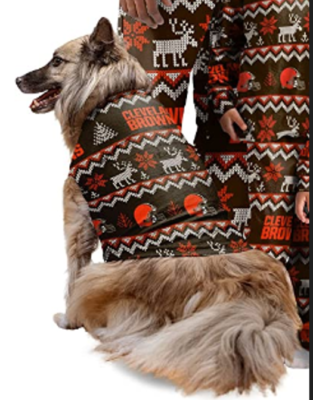 Cleveland browns dog clothes discount