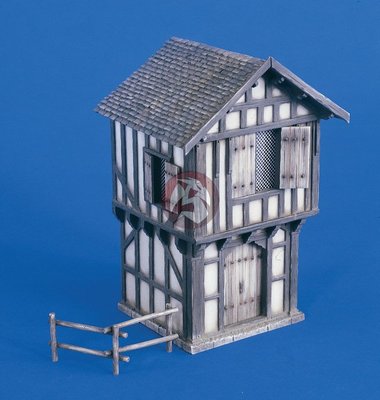 Verlinden 1/48 German Barn Front Section [Resin Farm Farmyard Diorama] 2284