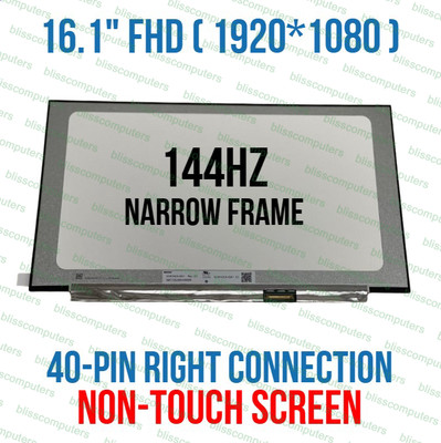 replacement HP OMEN 16-B0001NI Gaming Laptop 16.1'' FHD IPS LED LCD Screen 144hz