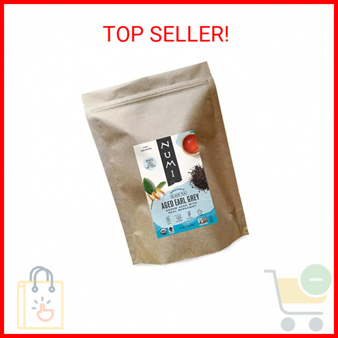 , 16 Ounce Pouch, Loose Leaf Black Tea With Berga
