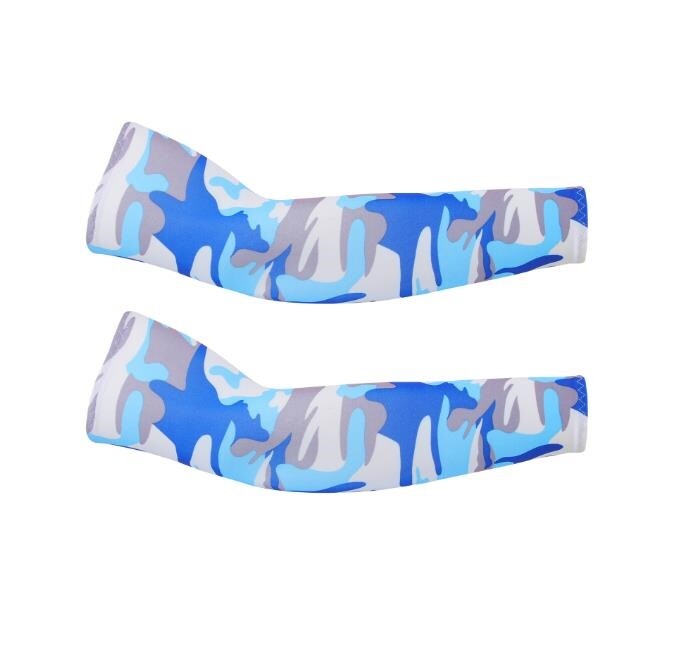 1 Pair Cooling Arm Sleeves Cover Sports UV Sun Protection Outdoor Unisex