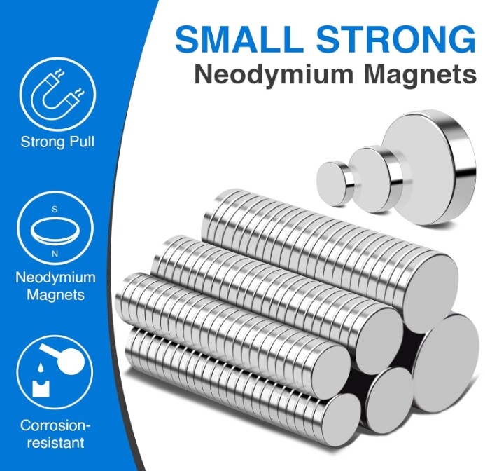 round neodymium magnets n52 disc 1 inch 2 inch large 50x30 mm lot small strong