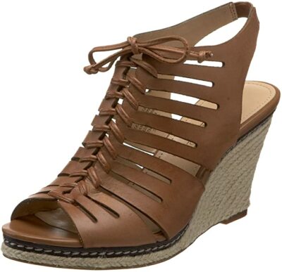 Circa Joan David Women's Nettle Open Toe Wedge Sandal Shoes 10 NEW IN BOX