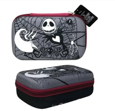 Disney The Nightmare Before Christmas Pencil Case Organizer, Molded Hard Shell