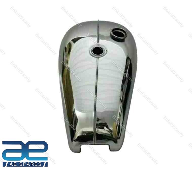 For Triumph T120 OIF 1971 And Onwards Fuel Petrol Gas Tank Chrome Steel 