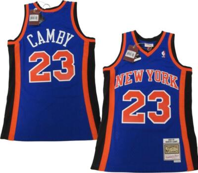 98-99 Marcus Camby #23 New York Knicks Mens Mitchell & Ness Swingman Jersey $130