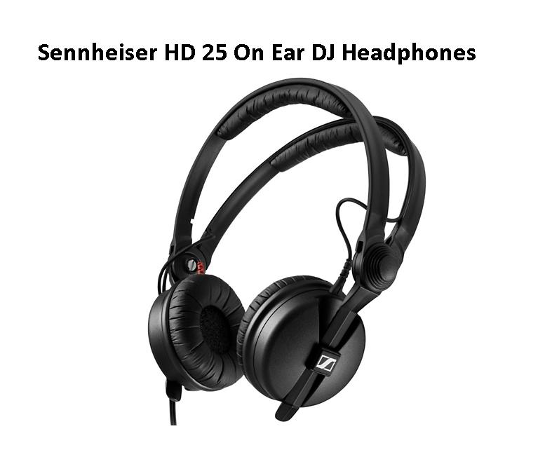 Sennheiser HD25 Closed Back Stereo DJ or Studio Headphones, NEW FREE SHIPPING