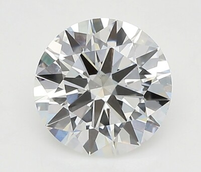 3.51 Ct  ROUND LAB GROWN IGI Certified CVD Diamond F Color si1  Clarity