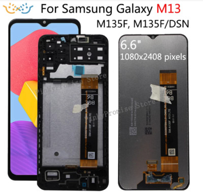 For Samsung Galaxy M13 M135F M135F LCD Display With Touch Panel Screen Replace