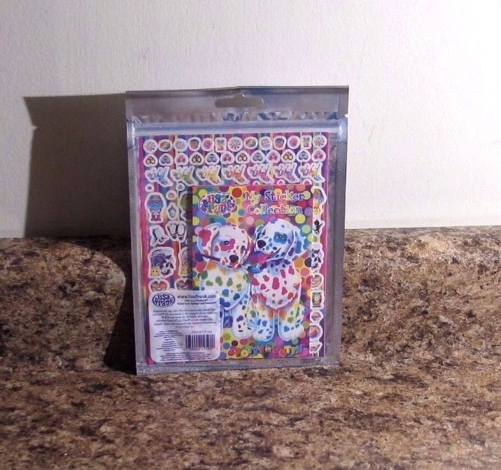 Lisa Frank 200 Sticker Collector's Set with Book Unicorn Sealed NEW