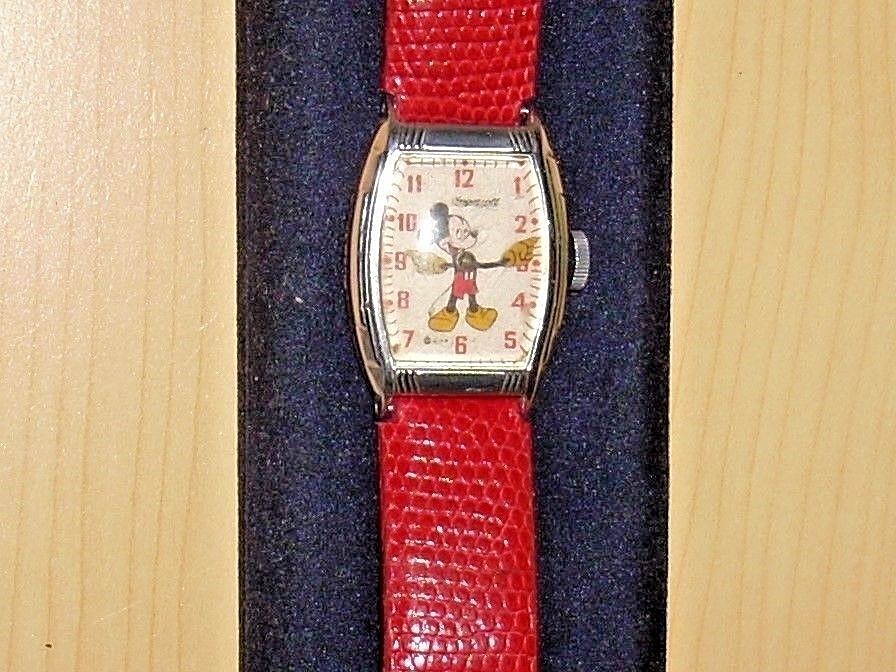 Vintage Ingersoll Mickey Mouse watch lot
