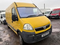 2008 Vauxhall Movano Movano 3500 CDTi LWB Panel Van DIESEL Manual