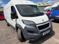 2018 Peugeot Boxer 2.0 BlueHDi H2 Professional Van 130ps PANEL VAN DIESEL Manual