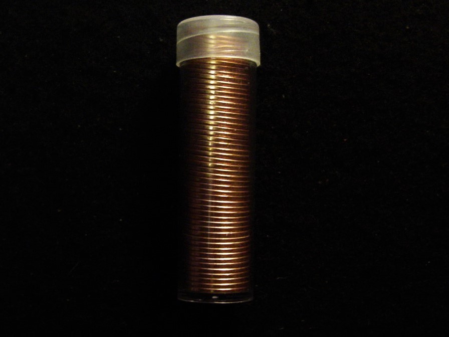 100 NEW IN THE BOX KOINTUBES PENNY ROUND COIN TUBES