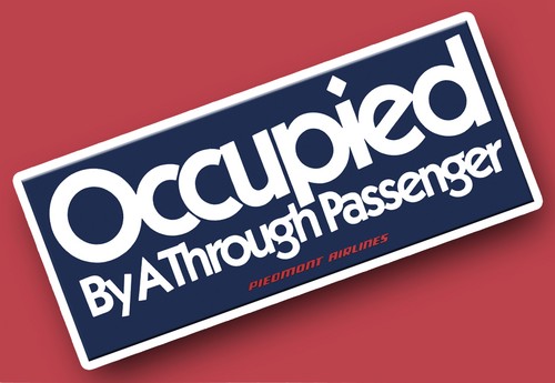 piedmont occupied seat card fridge magnet 3.25" x 2.