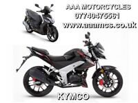 KYMCO VSR 125CC, AGILITY 125CC SCOOTER, 125 MOTORBIKE, 125CC MOTORCYCLE.