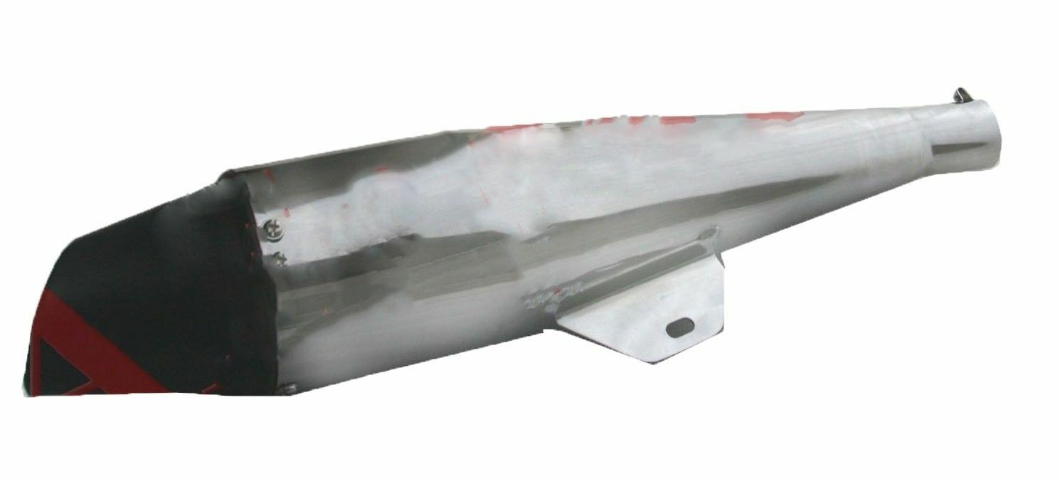 Fits Royal Enfield 350cc Classic Electra UCE Dolphin Short Exhaust Silencer 