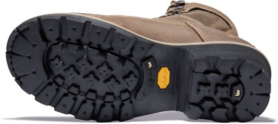 Pre-owned Timberland Pro Evergreen Men's Comp Toe Eh Wp/insulated Logger In Brown
