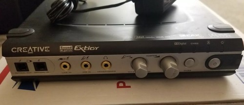 Creative Labs Sound Blaster Extigy SB0130 External Sound Card w/power adapter
