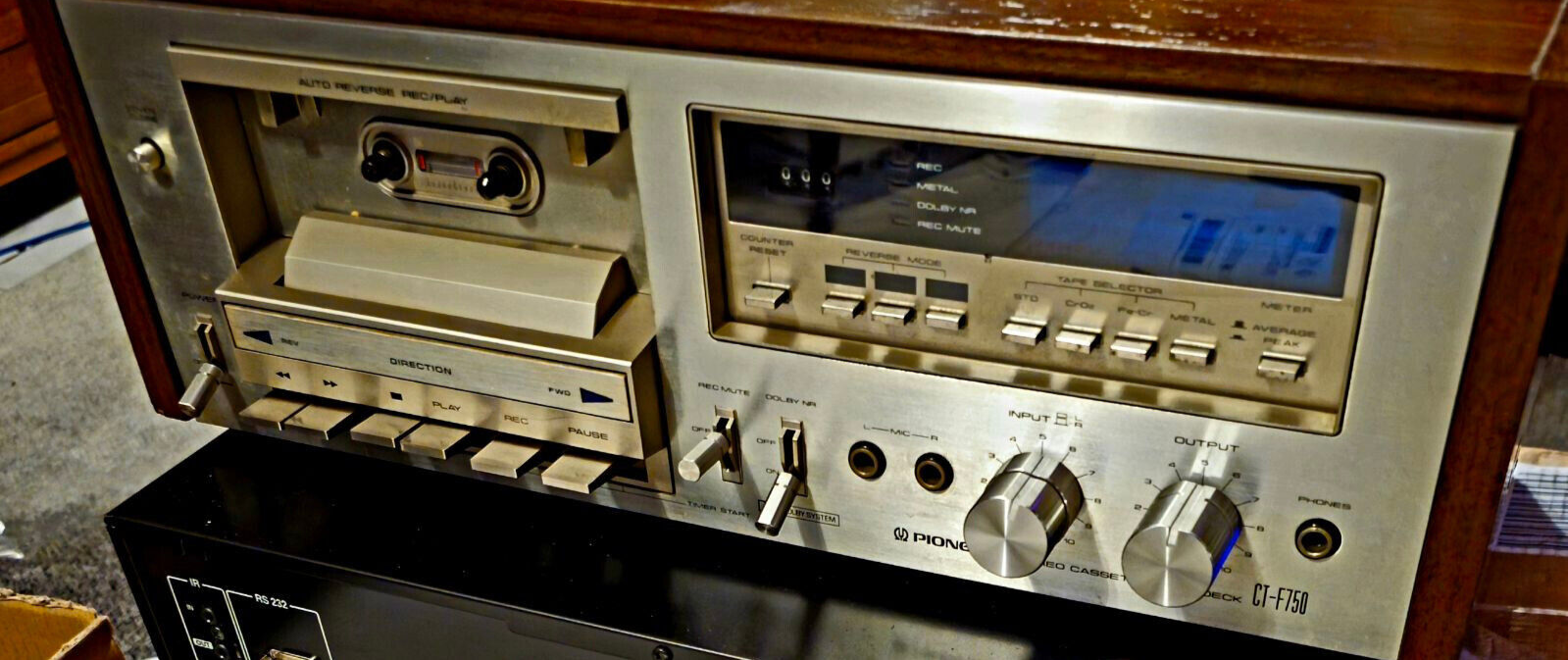 PIONEER CT-F750 PROFESSIONAL MINT 9.910 NEAR CD QUALITY