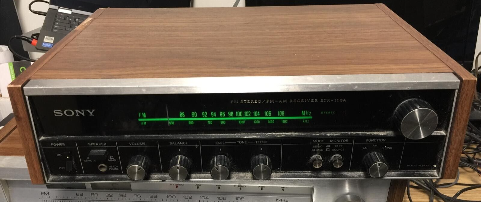 Vintage Sony FM Stereo / FM-AM Receiver STR-110A | eBay