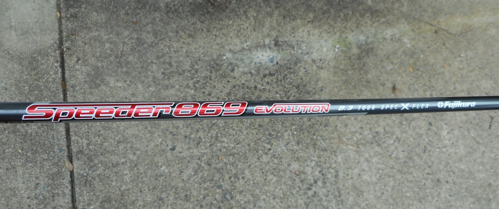 New Fujikura Speeder Evolution 8.3 Tour Spec 869-X Graphite