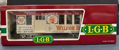 LGB The Big Train Model  3181-DG ''WILSON BROTHERS  Circus train BRAND NEW!