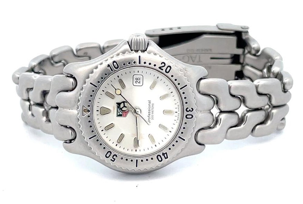 TAG Heuer プロフェッショナル200 S99.015 TAG HEUER Sel Professional 200M Steel Quartz Women's Watch