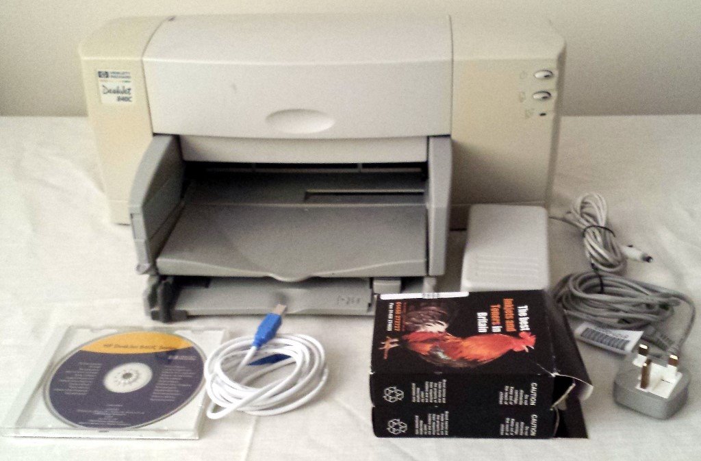 Hp deskjet 840c windows 7 driver
