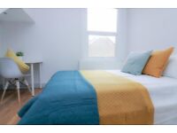 {ONLY SUITABLE FOR FEMALE} - AVAIL. NOW IN CATFORD, SE6 4NG..CLEAN BIG DOUBLE ROOM FOR JUST £895pm