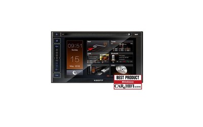 XZENT X-402 2-Din Naviceiver mit DAB+, USB, BT und HDMI Autoradio Navi