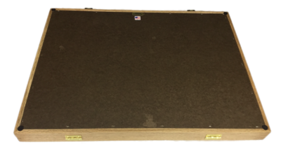 Oak Wood Display Case 18 x 24 x 2 for Arrowheads Knifes Collectibles & More 