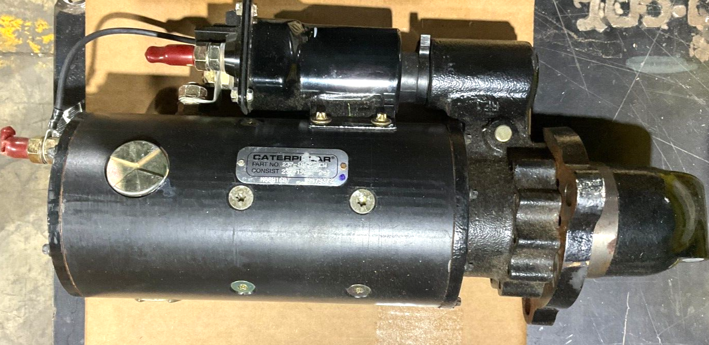 GENUINE CAT STARTER 237-1962 50MT 24V CW 11T BENDIX (chipped